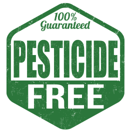 pesticide free product logo